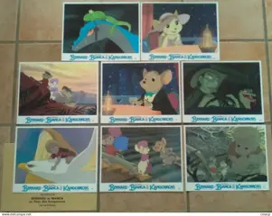 THE RESCUERS DOWN UNDER lobbycard set.