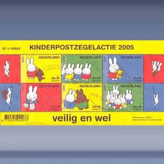 Kinderzegels (blok) (2005)