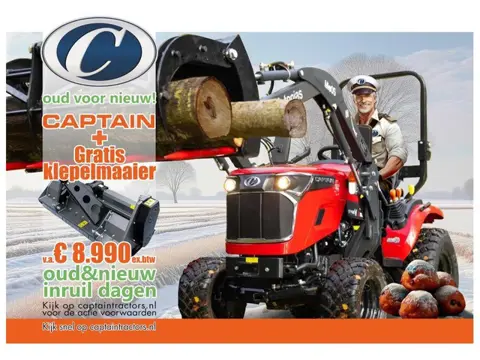 Captain EINDE JAARS AANBIEDING al af €135,- p/maand