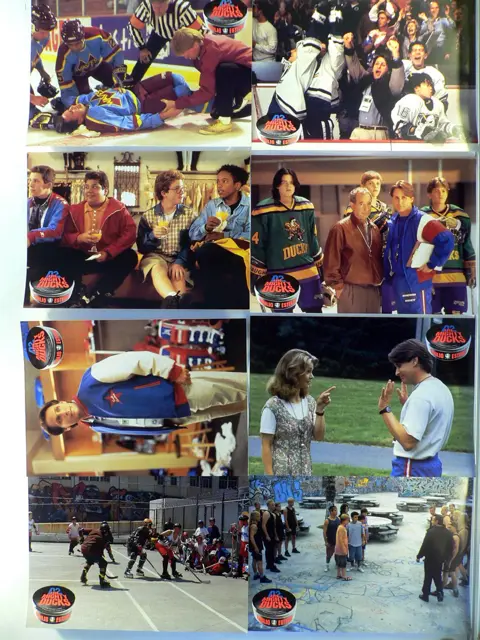 THE MIGHTY DUCKS lobbycard set.