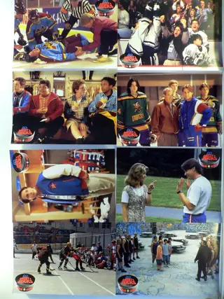 THE MIGHTY DUCKS lobbycard set.