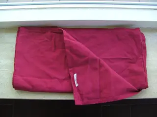 SERVETTEN KATOEN 40X40 BORDEAUX ROOD Nieuw