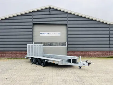Vlemmix machinetransporter 3500 kg 400x180 NIEUW met graafbakplateau / opbergkist