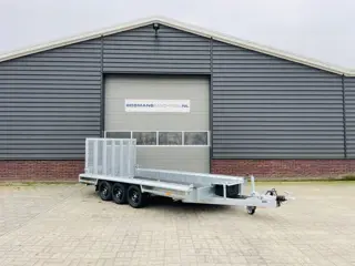 Vlemmix machinetransporter 3500 kg 400x180 NIEUW met graafbakplateau / opbergkist