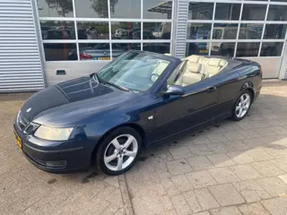 Saab 9-3 Cabrio 2.0t Leer,Inruil mogelijk.