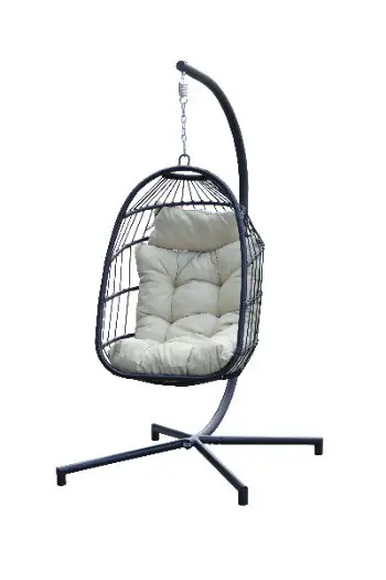 Boender Outdoor Hangstoel aluminium creme