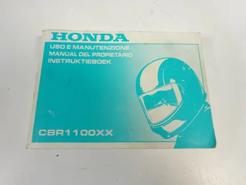 INSTRUCTIEBOEKJE Honda CBR 1100 XX 1999 - 2006