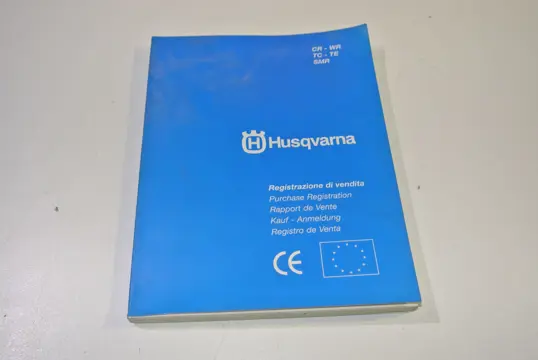 INSTRUCTIEBOEKJE Husqvarna SM 610 2005 - 2007