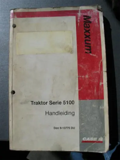 Manual Case Traktor serie 5100