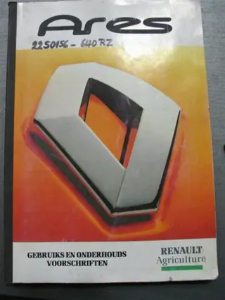 Manual Renault Ares 640RZ