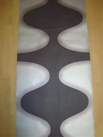 Aubergine retro vinyl Opruiming uitverkoop behang 095