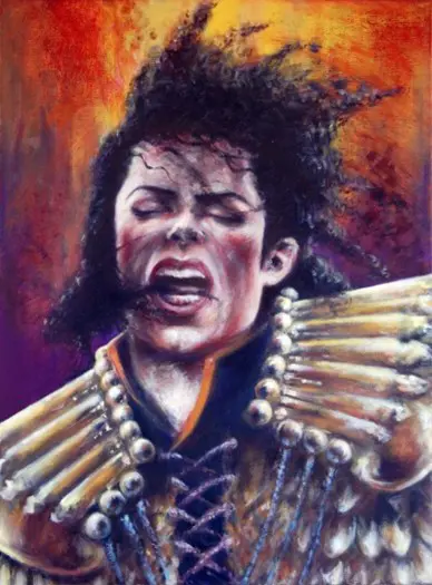 Michael Jackson Schilderij