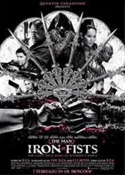 THE MAN WITH THE IRON FISTS filmposter.