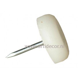 Nylon tapijtglijder met spijker