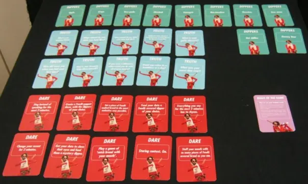 Kaartspel Dare,Truth of Dippers van Emmi-Fondates ,NIEUW