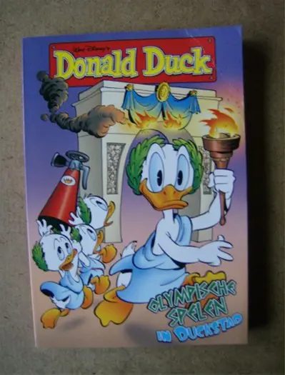 Donald duck - olympische spelen in duckstad