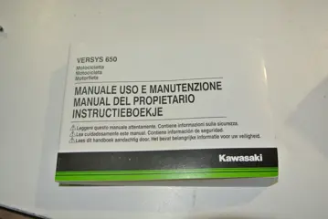 INSTRUCTIEBOEKJE Kawasaki VERSYS 650 2015 - 2018