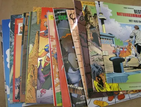 Stripboeken van bessy tot waterland
