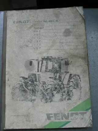 Manual Fendt Favorit Vario 509 / 510 / 511 / 512 / 514C