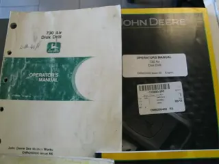 Manual JD 730 airdisc drill