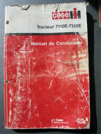 Manual Case 7110E - 7120E
