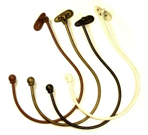 Metalen krul embrasse haken