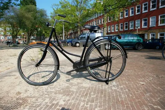 Te koop oma fiets