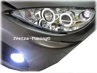 **IVETRA-TUNING** Angel Eye Koplampen Peugeot 206/206cc