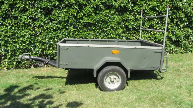 Aanhangwagen 120x 150 cm met reservewiel