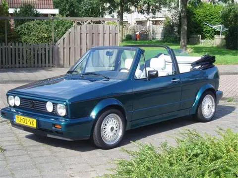 Mooie vw golf cabrio uit 1980