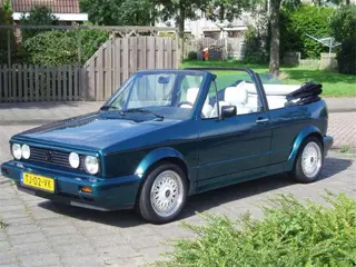 Mooie vw golf cabrio uit 1980