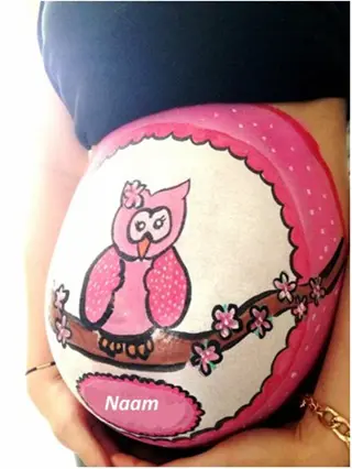 Bellypaint op Locatie in tilburg en omgeving