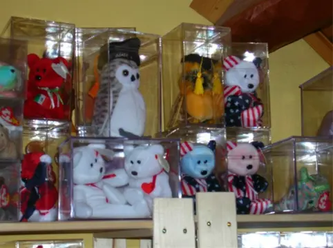 Grote verzameling Beanies babies (ty)