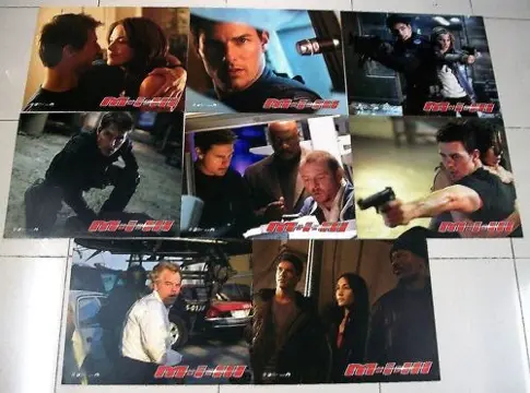 M : I : III( MISSION IMPOSSIBLE 3 ) lobbycard set.