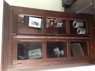 Woonkamer kast/ vitrine kast