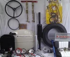 Tractoronderdelen en aanverwante artikelen