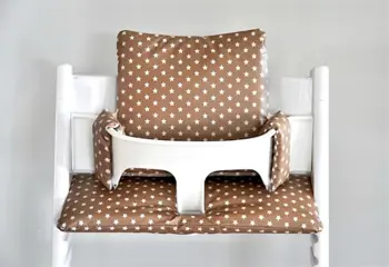 Stokke trip trap stoelverkleiner kussen "Stars Camel'