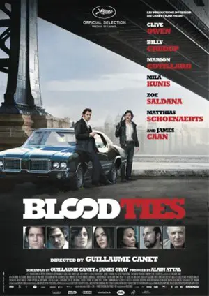 BLOOD TIES filmposter.