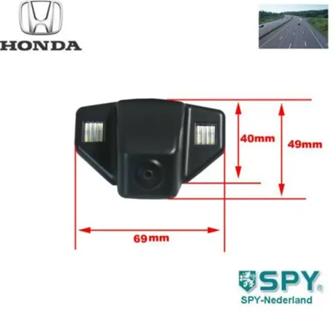 Honda Hatchback New achteruitrijcamera systeem SPY