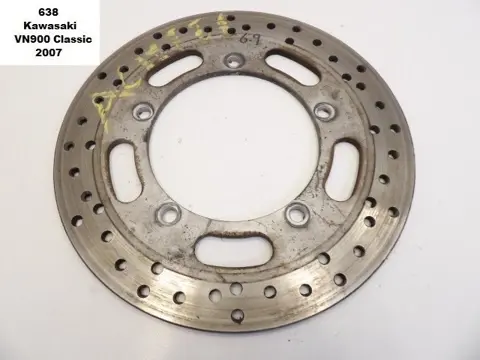 ACHTER REMSCHIJF Kawasaki VN 900 2006 - 2012