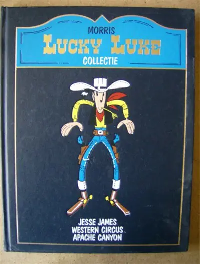 1x lucky luke collectie adv. 250
