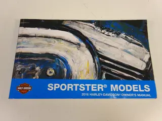 INSTRUCTIEBOEKJE Harley Davidson Sportster 2014 - 2017