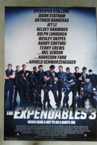 THE EXPENDABLES 3 filmposter.