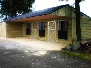 Paardenstal model Texas, leverbaar in diverse samenstellinge