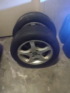 2x LM velg + band 15" steek 4x108 oa Citroën