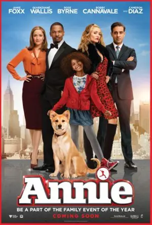 ANNIE filmposter.