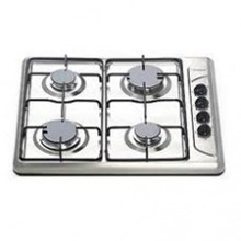 4 Pits propaan / lpg kookstel van RVS met beveiliging