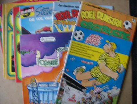 Diverse voetbal stripboeken adv. 667