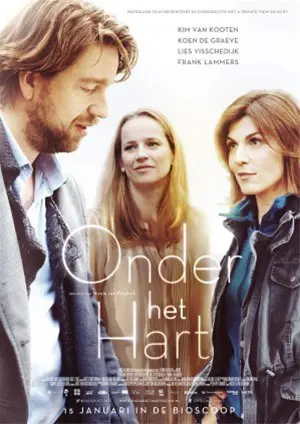 ONDER HET HART filmposter.
