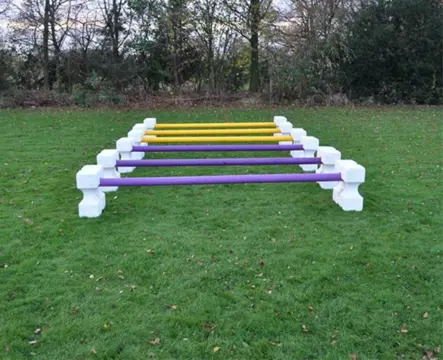 Cavaletti-blokken groot